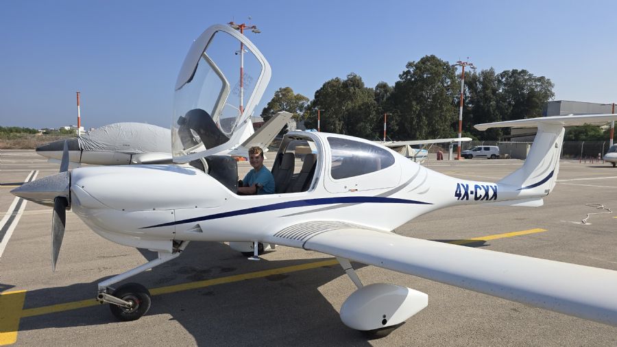 לקראת המראה מהרצליה